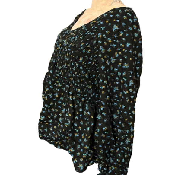 NWT Ava & Viv Floral Blouse - Picture 2 of 8